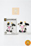 Cow Figure 3D Building Toys (146 Pieces) - Cute Animals Educational Lego Compatible Model - 3