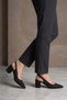 Audra Fi̇le Women's Evening Dress Shoes with Sim Stone Details Black
