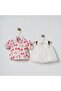 Cherry Blouse and Tutu Skirt Double Set for Girls - 4