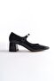 Geneva Premium Black Patent Leather Heeled Shoes 6 cm - 2