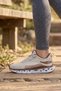 Air-Stride Pro: Breathable and High-Sole Women's Casual Walking Shoes – Beige & Coffee - 3