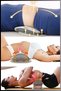 Premium Waist Massager Adjustable Air Cushioned Heated Waist Therapy Ems Massage Device with Remote Control - 7