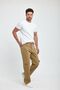 Premium Quality Straight-Leg Linen Seasonal Trousers with Cargo Pockets - 3
