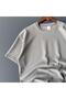 Double Face Fabric Oversize T-Shirt - 4