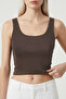 Wide Strap Basic Crop - 2