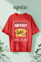 Gilmore Girls Lukes Diner Printed Cotton Oversize T-Shirt