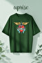 Bon Jovi Printed Cotton Oversize T-Shirt