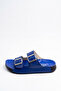 Women's Summer Slippers Double Buckle Adjustable Model Comfortable Sole Daily Use - 2