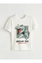 Lcw Kids Ecru Printed Boys' T-Shirt 4-Pack - 2