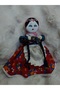 Handmade Anatolian Cloth Doll - with a Tiny Baby in Her Lap - in Traditional Clothing Huzm - 5