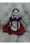 Handmade Anatolian Cloth Doll - with a Tiny Baby in Her Lap - in Traditional Clothing Huzm - 8