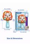 Baby Musical Mirror Cat Toy with Lights Sound Music Peek A Boo Educational Toy 0+ Months - 7