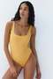 Padded-cup swimsuit