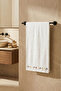 Milu Mini Dog Embroidered Hand Towel (30 X 50 cm) - 2