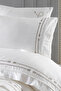 Rom Embroidered Double 7-Piece Duvet Cover + Pique Set - 2