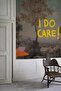 Careless – Customizable Vintage Landscape Self-Adhesive Wallpaper with Text Detail - 6