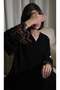 Royal Crepe Abaya with Odiyani Embroidery - 3