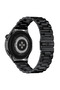 Smartwatch Black Frame Black Metal Strap - 5