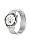Smartwatch Silver Frame Silver Metal Strap