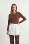 Women's Combination Layered Skirt Undergarment – 40001Etk - Ecru - 2