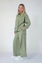 5834 - Stylish Comfortable Woven Cotton Fabric Casual Women's Set - 4