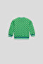 Baby Boy Patterned Tracksuit Top - 2