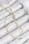 Stylish Brass Zircon Stone Crushed Chain Model Gold Color Y Necklace Teachers Mothers Valentine's Day He