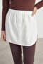 Women's Combination Layered Skirt Undergarment – 40001Etk - Ecru - 3