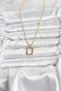 Stylish 316L Steel Chain Gold Color Model Women's Necklace Teachers Mothers Valentine's Day Gift - 3