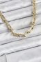 Stylish Brass Gold Color Tiffany Model Women's Necklace Teachers Mothers Valentine's Day Gift