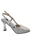 Silver Women's 8 cm Heeled Shoes