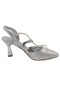 Silver Stone Women's 8 cm Heeled Shoes - 4