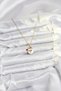 Stylish 316L Steel Chain Gold Color Hat-Wearing Snowman Head Model Christmas Themed Women's Necklace Teacher - 2