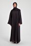 Mürdüm Shine Stone Embellished Abaya, Ferace & Shawl - Standard Size & Various Lengths