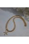 Handmade Crystal Sea Star Figured Short Women's Necklace