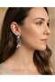 White & Black Polymer Clay Handmade Earrings (Apparatus Stainless Steel) - 3