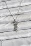 Stylish 316L Steel Chain Silver Color Jellyfish Model Zircon Stone Women's Necklace Teachers Mothers Love