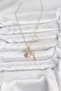 Stylish 316L Steel Chain Gold Color Lock Key Model Zircon Stone Women's Necklace Teachers Mothers Love - 2