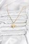 Stylish 316L Steel Chain Gold Color Pole Star Model 60 cm Chain Women's Necklace Teachers Mothers Love - 2