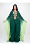 Ombre emerald cape and pants