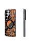Galaxy S26 Ultra Case M-Safe Compatible Camouflage Sykell Series Cover Orange - 4