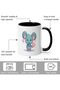 Rat Holding A Balloon 11oz Ceramic Color Coffee Mug - 3
