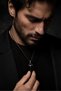 Natural Onyx Stone Necklace – Stylish and Energy Stone Necklace with Black Crystal Tip - 2