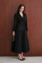 Pleated Jacket Dress 32-2687 - 6