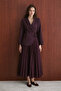 Pleated Jacket Dress 32-2687 - 3