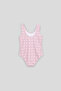 Girl Patterned Swimsuit