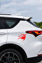 Göktürk Sworded Wolf Auto Sticker - Turkish Symbol Vehicle Sticker 15X13Cm - 2