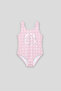 Girl Patterned Swimsuit - 3