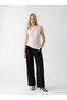 Rmz Gi̇yi̇m Farkiyla High Waist Wide Leg Women's Fabric Trousers