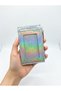 Metallic Zippered Card Holder Wallet - 2